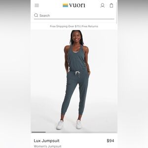 Vuori Women’s Lux Jumpsuit